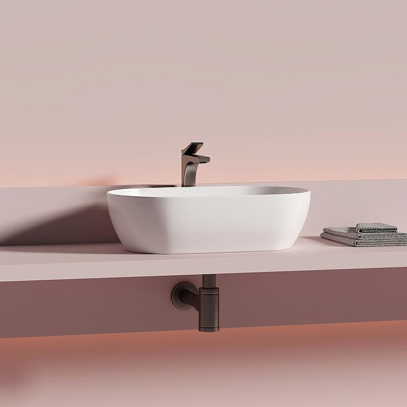 Раковина-чаша Ceramicanova Twist 50 CN12001 Белая