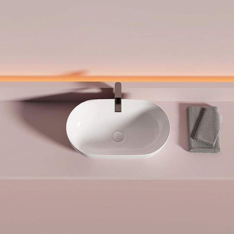 Раковина-чаша Ceramicanova Twist 50 CN12001 Белая