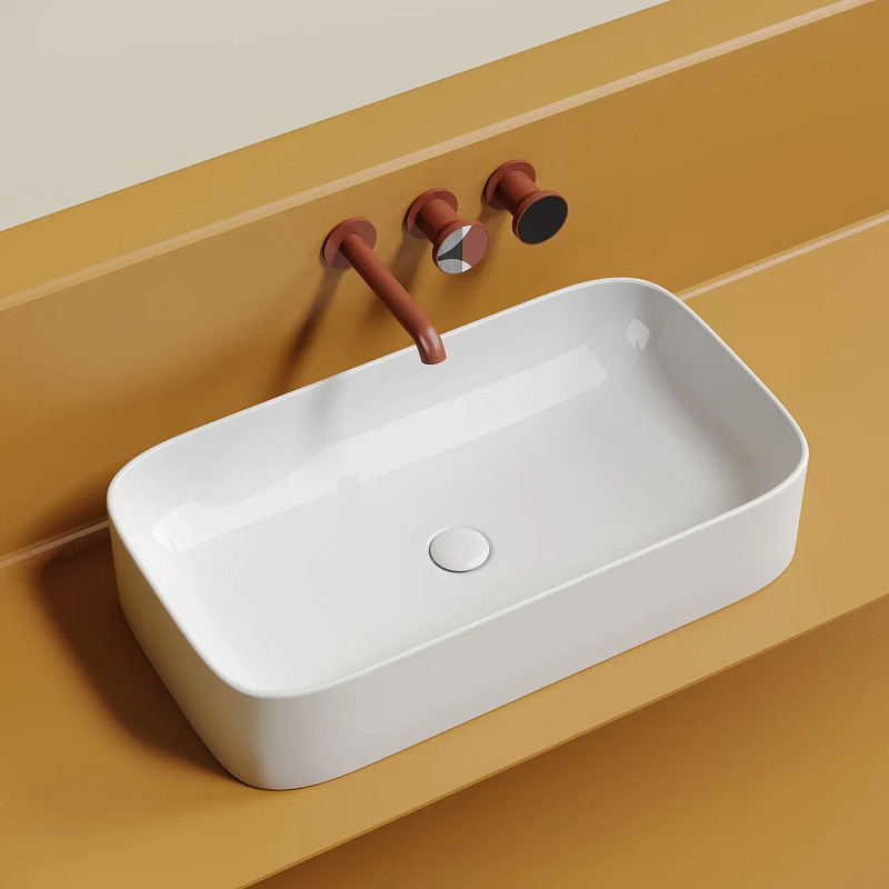Раковина-чаша Ceramicanova Element 71 CN6054 Белая глянцевая