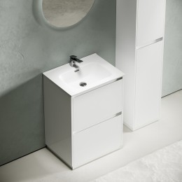 Тумба под раковину Sancos Libra Floor 60 LB60FW Белый глянец