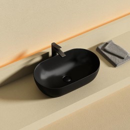 Раковина-чаша Ceramicanova Twist CN12001MB Черная матовая