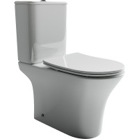 Унитаз-компакт Ceramicanova Fortuna CN9001 с бачком и сиденьем Микролифт