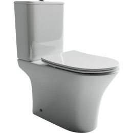Унитаз-компакт Ceramicanova Fortuna CN9001 с бачком и сиденьем Микролифт