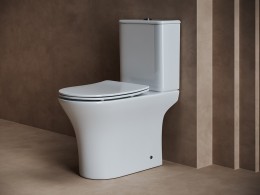 Унитаз-компакт Ceramicanova Fortuna CN9001 с бачком и сиденьем Микролифт
