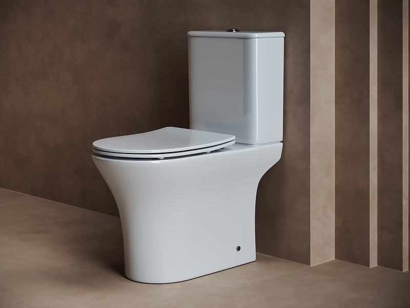 Унитаз-компакт Ceramicanova Fortuna CN9001 с бачком и сиденьем Микролифт