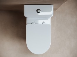 Унитаз-компакт Ceramicanova Fortuna CN9001 с бачком и сиденьем Микролифт