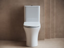 Унитаз-компакт Ceramicanova Fortuna CN9001 с бачком и сиденьем Микролифт