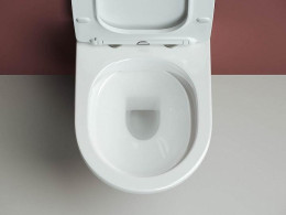 Комплект унитаза с инсталляцией Ceramicanova Forma CN3009_121001CH цвет Белый с сиденьем Микролифт и клавишей смыва цвет Хром глянцевый