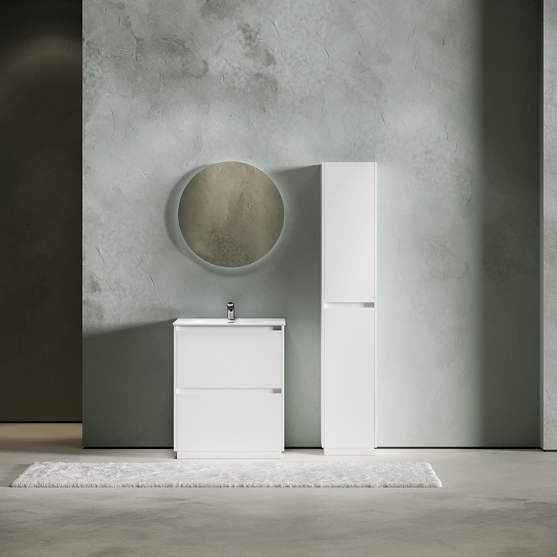 Тумба под раковину Sancos Libra Floor 70 LB70FW Белый глянец
