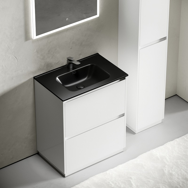 Тумба под раковину Sancos Libra Floor 70 LB70FW Белый глянец