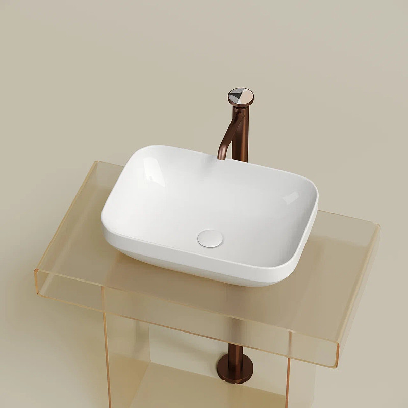 Раковина-чаша Ceramicanova Element 50 CN6055 Белая глянцевая