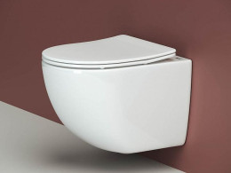 Комплект унитаза с инсталляцией Ceramicanova Forma CN3009_121001MB цвет Белый с сиденьем Микролифт и клавишей смыва цвет Черный матовый