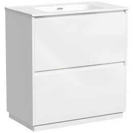 Тумба под раковину Sancos Libra Floor 80 LB80FW Белый глянец