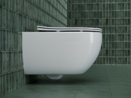 Унитаз Ceramicanova Long CN3015 подвесной с сиденьем Микролифт