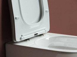Комплект унитаза с инсталляцией Ceramicanova Forma CN3009_121002MB цвет Белый с сиденьем Микролифт и клавишей смыва цвет Черный матовый