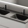 Тумба под раковину Sancos Cento 120 CN120-2W подвесная Белый глянец