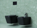 Унитаз Ceramicanova Metric CN3007MB подвесной Черный матовый с сиденьем Микролифт