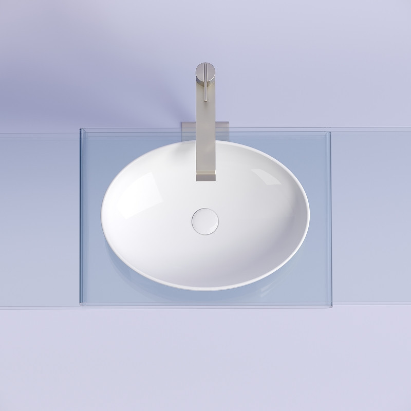 Раковина-чаша Ceramicanova Element 50 CN6056 Белая глянцевая