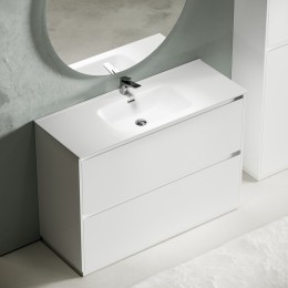 Тумба под раковину Sancos Libra Floor 120 LB120F-1W Белый глянец