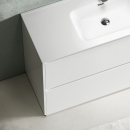 Тумба под раковину Sancos Libra Floor 120 LB120F-1W Белый глянец