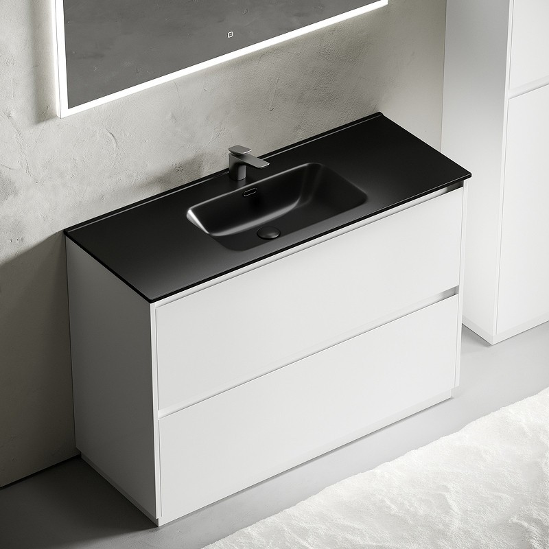 Тумба под раковину Sancos Libra Floor 120 LB120F-1W Белый глянец