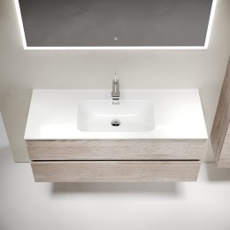 Тумба под раковину Sancos Urban 120 UR120-1EG подвесная Дуб галифакс натуральный