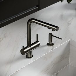 Смеситель для кухни Sancos Foster SC4014GG цвет Вороненая сталь